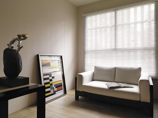 现代日式风格室内窗帘设计效果图
