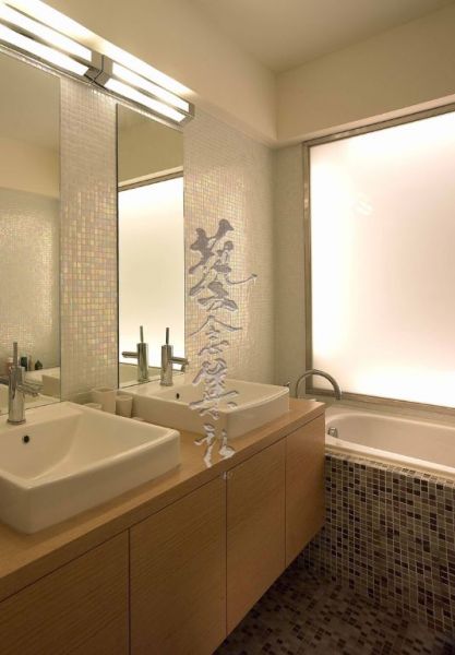 日式家装设计卫生间效果图欣赏
