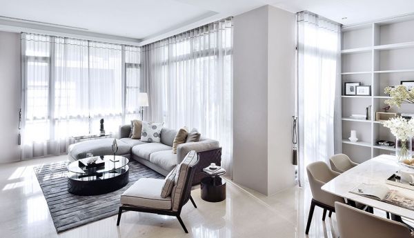 2015现代风格二居室室内装修设计图片欣赏