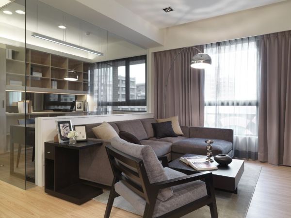 2015现代风格公寓装修效果图片