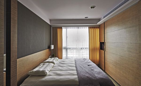 60平米日式一居室卧室装修效果图片