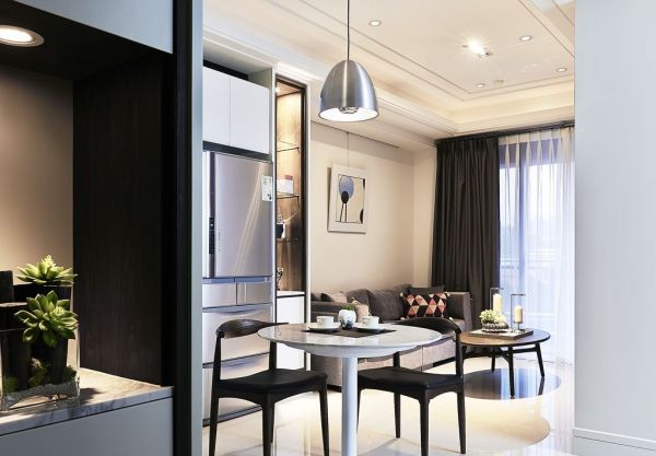 2015最新60平米宜家风格公寓效果图片