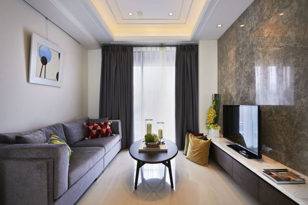 2015最新60平米宜家风格公寓效果图片