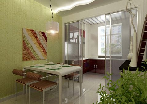 本案是一套现代简约风格的家装案例效果图，三室两厅，对于现代住宅户型来说还是蛮宽敞的，大胆的色彩运用，使整个空间都变得清新亮丽，白色沙发搭配红色软装，清新时尚的餐厅，浅绿色的背景墙，宽敞明亮的厨房，自由而随意的空间组成了一幅美丽的图画。