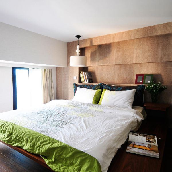 北欧40平米一居室卧室设计装修效果图