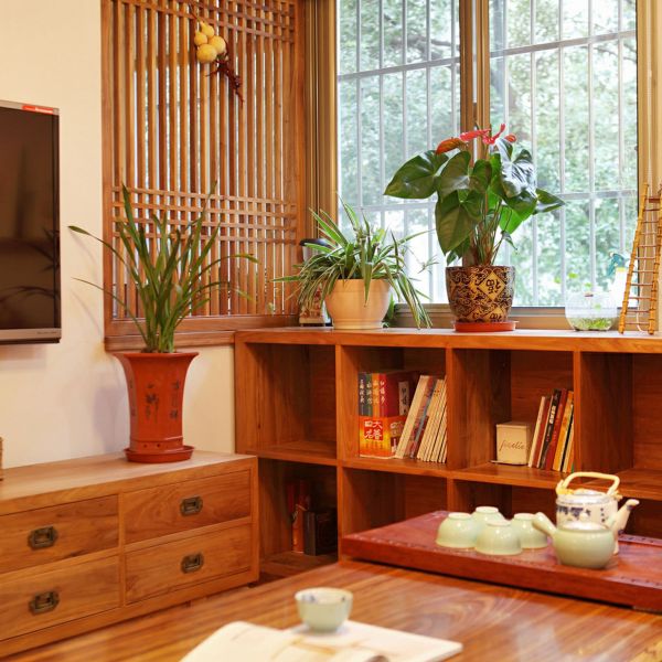 简洁日式茶室家居设计装修