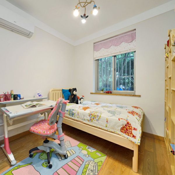简洁日式可爱儿童卧室装修效果图