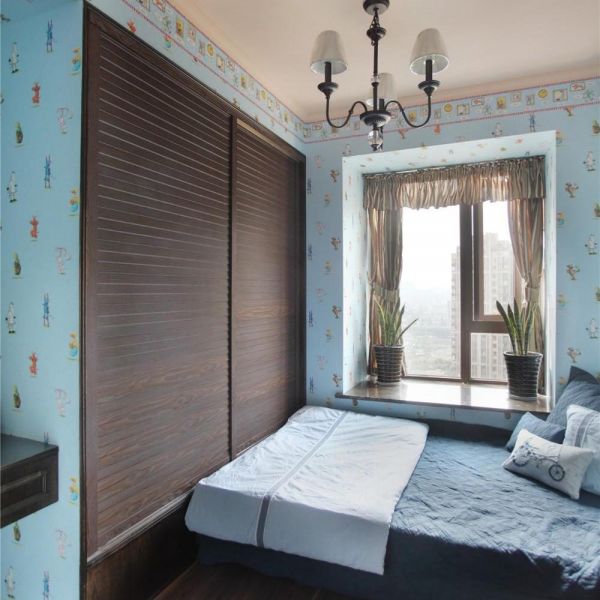 126平美式风格家居卧室设计效果图
