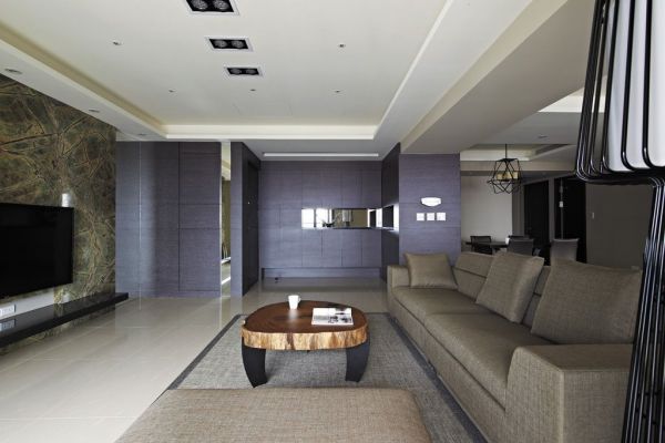 现代风格客厅装修设计图2015