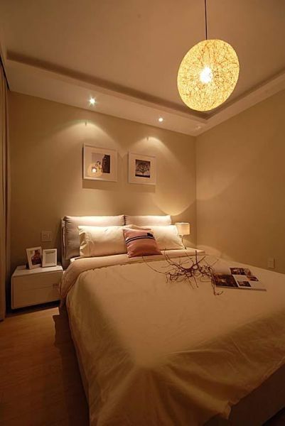 现代卧室创意吊灯设计装修
