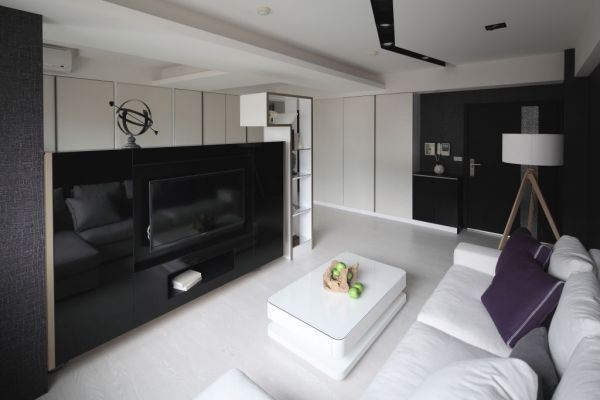 极简宜家公寓设计效果图片