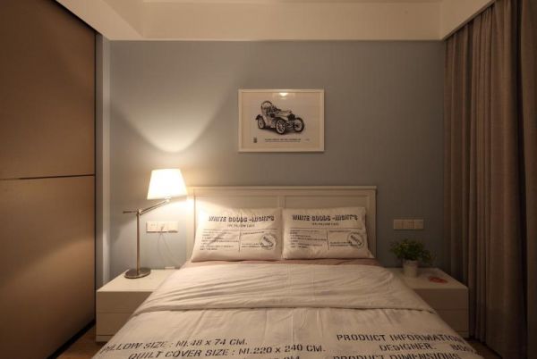 2015现代简约卧室装修案例