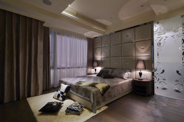 现代感卧室