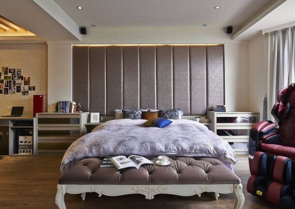 现代日式装饰卧室图欣赏