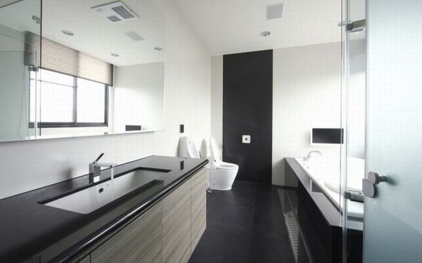 现代大空间卫生间浴室装修