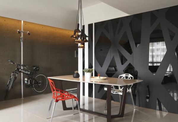 45平米现代简约风格公寓室内设计图片