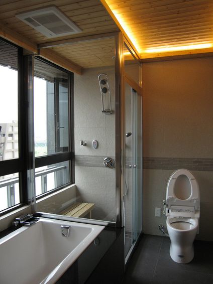 日式风格二居卫生间家装效果图