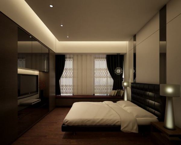 20平米现代复式卧室装修设计图片