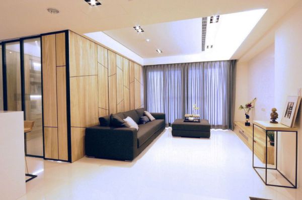 2015现代日式风格两室两厅设计效果图