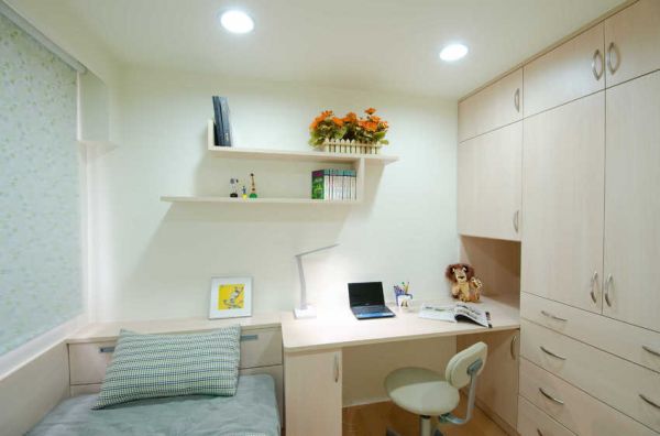 日式设计室内小书房效果图大全