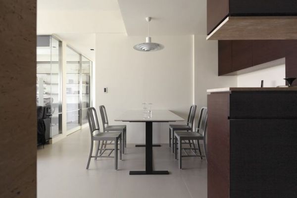 最新现代公寓室内餐厅效果图片