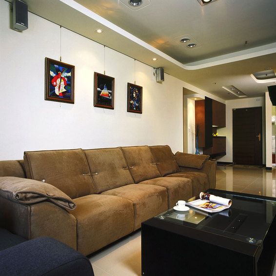 现代客厅沙发装饰