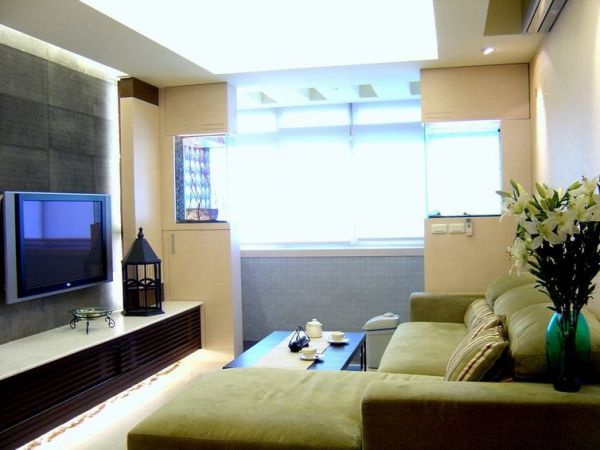 日式现代风格客厅装修图片