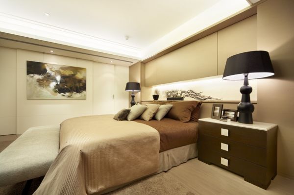 最新现代典雅室内卧室装修图片