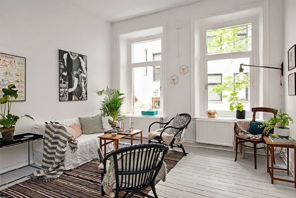 瑞典简约公寓 小户型也可以如此美
