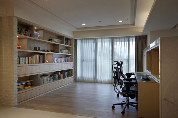 现代家装8平米书房大全