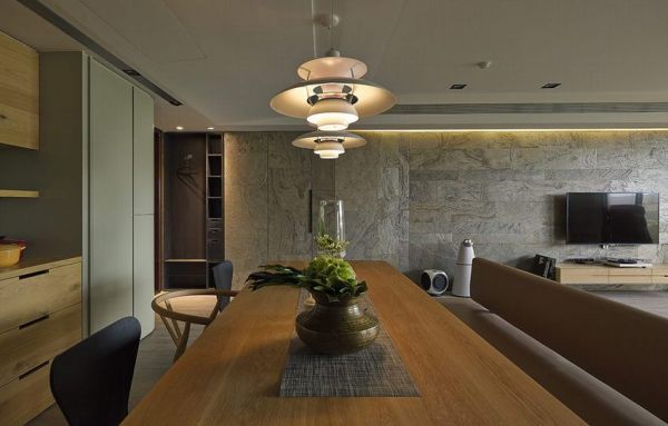 日式现代餐厅室内设计效果图片