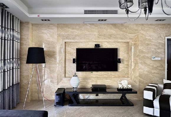 现代简约风格案例是以黑灰咖白色为主装饰而成，整个空间营造了简约寂静之感的环境氛围，同时极简的装饰设计，讲究一切从实用性出发。而且原木为材质打造的家居，有一种自然舒适之感。