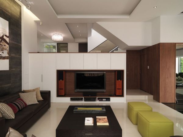 现代简约设计四居室风格效果图