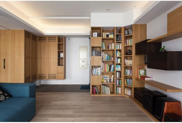 日式风格公寓客厅装饰效果图