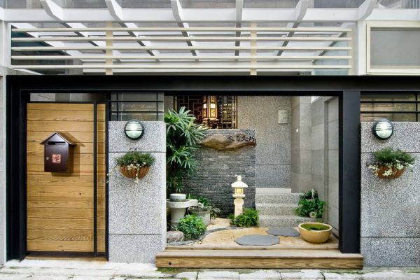 日式现代别墅建筑装饰图片