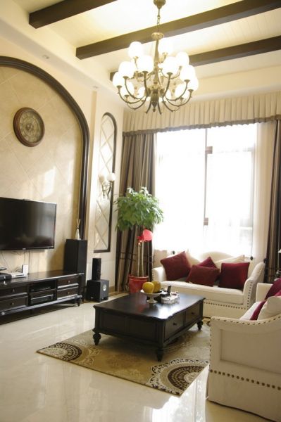 古典欧式别墅室内家居装饰图片