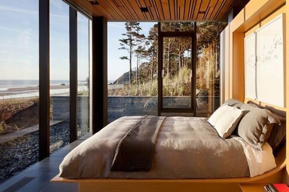 见过这样超强视野的卧室吗？是不是秒杀了一切的海景房，山景房？