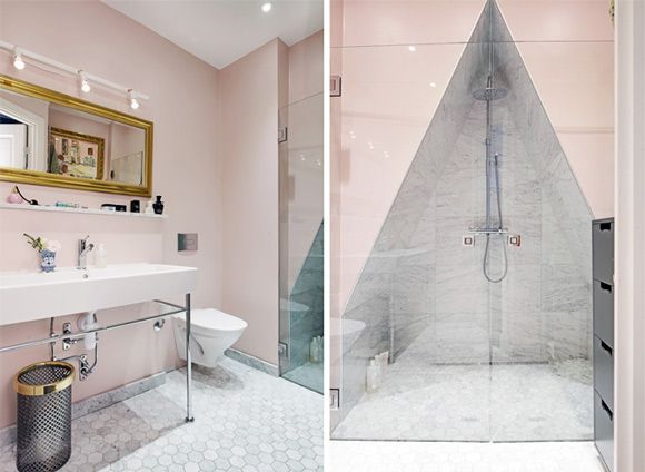 浴室采用了独特的配色；但是，它保留了对家庭装饰其他区域的补充。淡色调深灰色始终是一种成功的组合。平静，放松，在家中最热闹的房间也可以起作用；因此，很有必要创造一个对比的氛围。