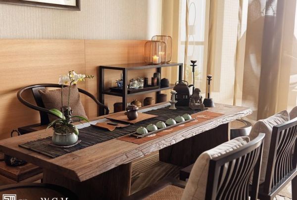 家居设计室内茶桌