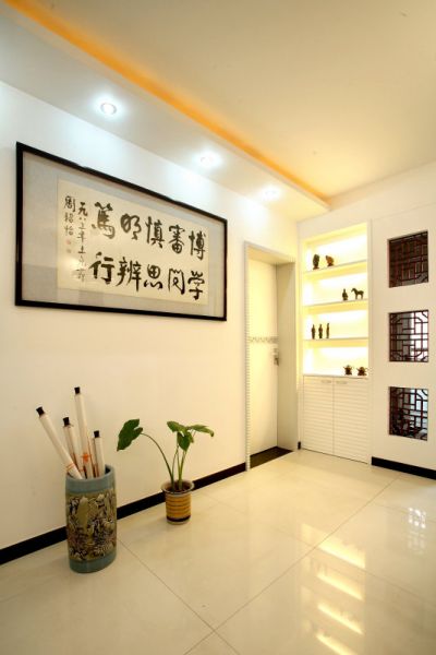 中式玄关装饰设计