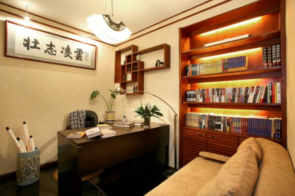 新中式书房设计装修