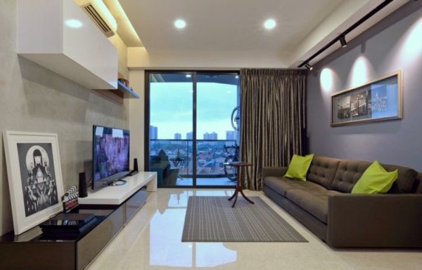 KNQ Associates 新加坡极简风格公寓设计