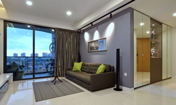KNQ Associates 新加坡极简风格公寓设计