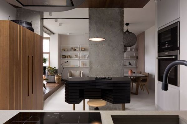 禅意和现代的融合 Kenzo风格现代公寓设计