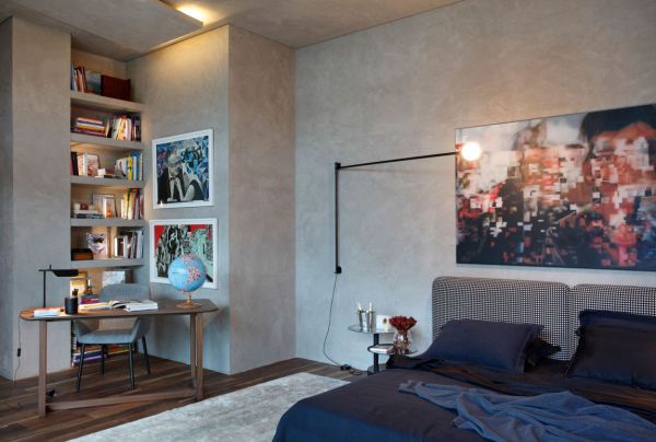 100平豪华现代单身公寓设计