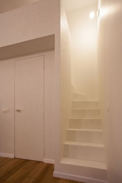 简约石膏楼梯设计