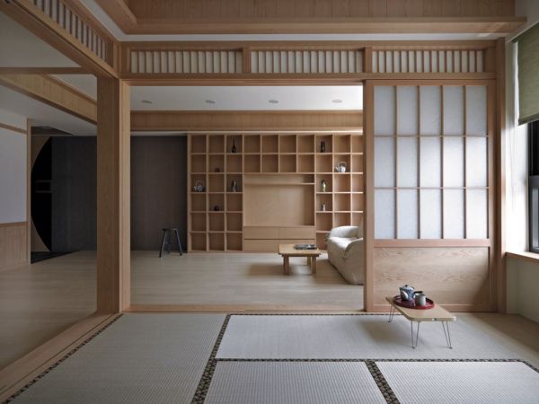 日式两居房间客厅设计效果图