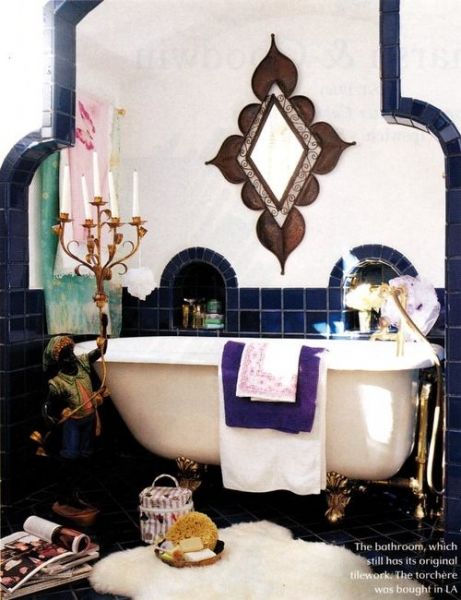 这一组摩洛哥风格的浴室装修，每一处的设计都是那么的精致，让你享受舒适的沐浴体验，精彩源自细节！