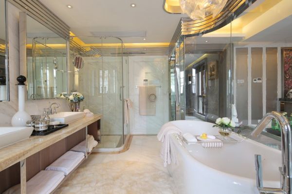 现代简约浴室家居设计效果图欣赏