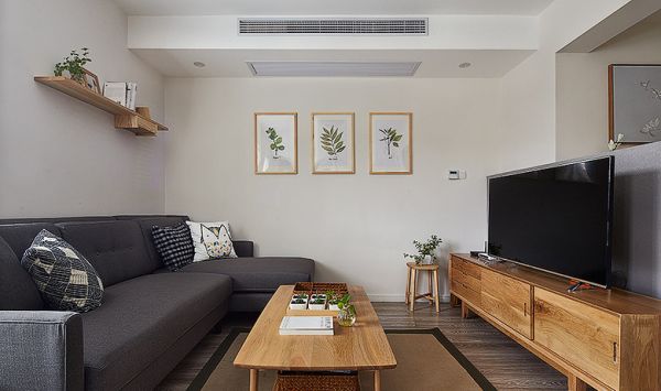 日式家庭两居室装修效果图